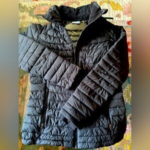 Columbia Omni heat black puffer jacket in small